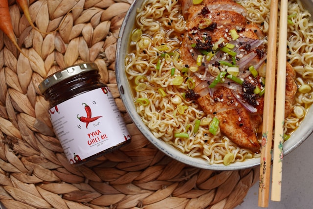 Crispy Chili Oil Noodles