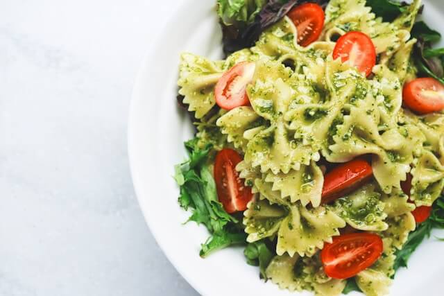 Pasta pesto